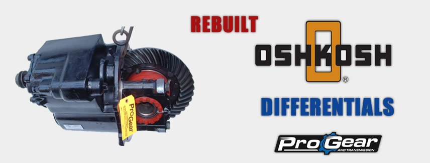 Rebuilt Oshkosh differential